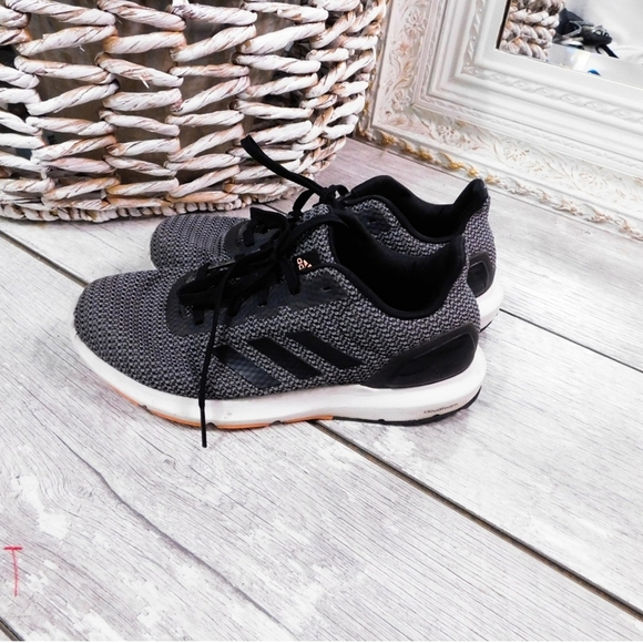 adidas Shoes - ADIDAS CLOUD FOAM WMNS 8.5 GRAY MESH SNEAKERS